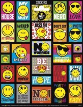 stickers Smiley World 20 x 15 cm papier 28 stuks