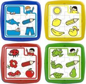 leerpuzzels Primary 6 stukjes junior 26 cm 4 stuks