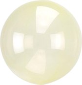 Anagram Folieballon Clearz Crystal Clear 46 Cm Transparant Geel