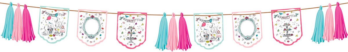 Slinger Jill: DIY Feestslinger - 6 Meter / KNUTSELPAKKET FEESTSLINGER