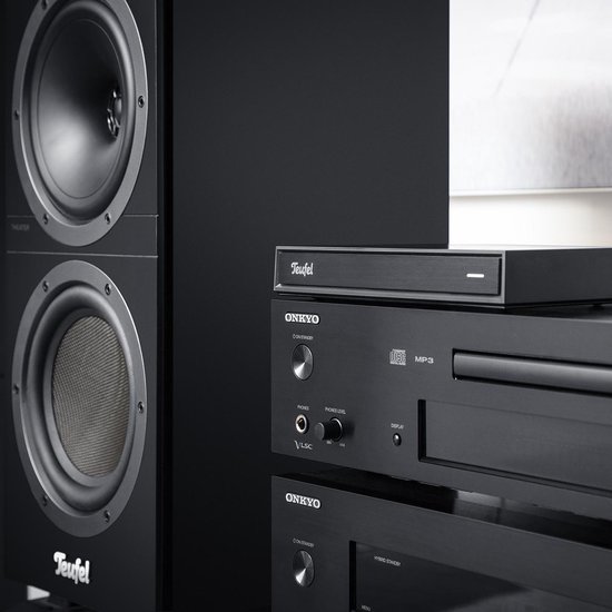 Teufel STREAMER - Wifi- en bluetooth netwerkspeler met high-end D/A converter van Cirrus Logic® , zwart van Teufel — afbeelding 2