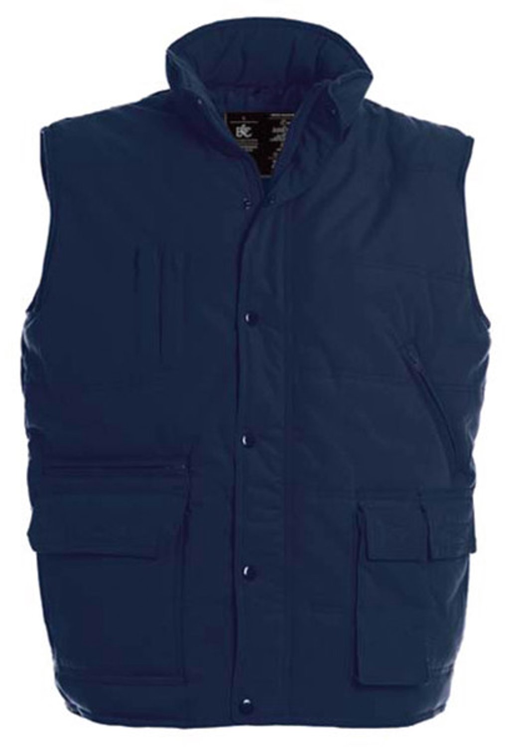 Bodywarmer 'Outdoor Explorer+' merk B&C maat M Navy Blauw