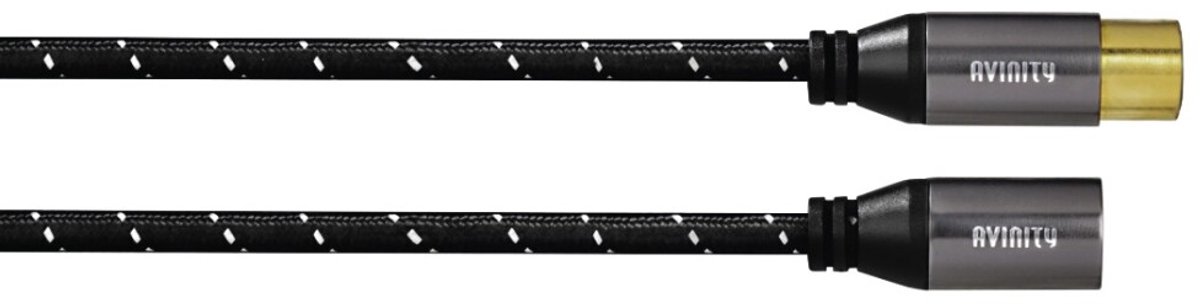 Avinity Audiokabel XLR-stekker - XLR-koppeling Stof Verguld 1,5 M