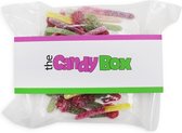 The Candy Box snoep snoepzakjes - Zure Bom - Snoep - Gevuld met 200 gram snoep mix