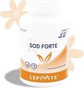 SOD Forte | 60 plantaardige capsules | Superoxide Dismutase | Antioxidant | Natuurlijke Kruidenextracten | Made in Belgium | LEPIVITS