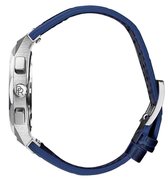 Paul Rich Motorsport Silver Blue Leather MSP05-L horloge 45 mm