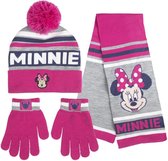 Disney Minnie Mouse Winterset Sjaal Muts en Handschoenen