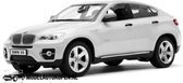 BMW X6 Imitate Racing (Wit) (36 cm) (Radiografisch Bestuurbaar / Remote Control / Batterij niet inbegrepen) 1/14 MZ Remote Control - Model auto - Schaalmodel - Modelauto - Miniatuur autos - S