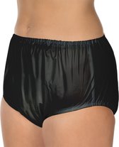 Suprima Plastic broek 1205 Zwart. Maat 42