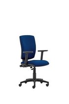 Bureaustoel - Kangaro Sierra - Zitcomfort - Verstelbaar - Blauw