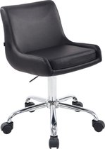 Bureaustoel - Voor Volwassenen - Bureaustoelen -  Modern - Zwart - Metaal - 43 cm x 50 cm x 76 cm
