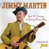 Jimmy Martin - Good 'N' Country & Country Music Time (CD)