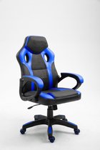 Gamingstoel 'Spike' Donkerblauw/zwart