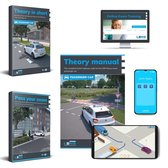 Auto Theorieboek Engels (English) - Car Theory Book in English for Dutch Driving License B + 50 Online Exams, Summary, Apps and more - CBR Car Theory Learn License B - Lens Media