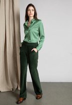 River Woods Lossere klassieke blouse in groen