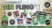 Gin Fling - Party Spel - Gezelschapsspel - Drankspel - Shot spel - Drinking game - Ging Fling Drinkspel