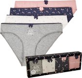 Happy Shorts Kerst Slips Dames 4-Pack D684 - Maat 36 - Onderbroek