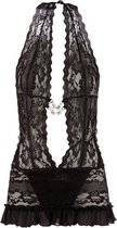 Kanten Jurkje - Zwart - Sexy Lingerie & Kleding - Lingerie Dames