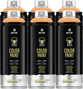MTN PRO Color Paint RAL Spuitverf - 6 stuks - Pastel Orange - 400ml