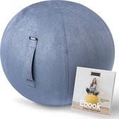 Fruscle® 75 cm Zitbal - Ergonomische bureaustoel - Thuiskantoor zitzak - Rugpijn - met Ebook