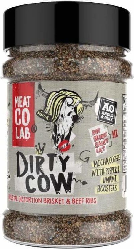 Angus & Oink Dirty Cow Rub 200 g – BBQ Rub