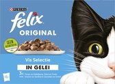 Felix Original in Gelei - Kattenvoer natvoer - Vis Selectie - 48 x 85g