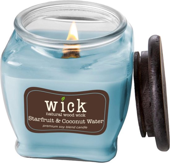 Colonial Candle – Wick Starfruit Coconut Water - 425 grammes