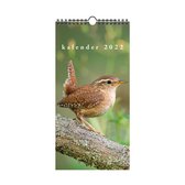 Hobbit Minikalender vogels 2022 - 15X30 - maand - vogels