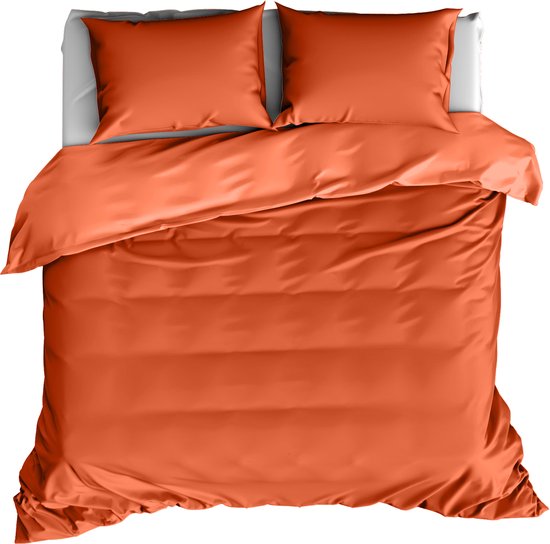 De Witte Lietaer Housse de couette Olivia 200 X 200/220 Cm Katoen Oranje