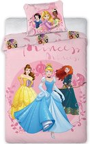 Disney Princess Dekbedovertrek Dreams - Eenpersoons - 140 x 200 cm - Katoen