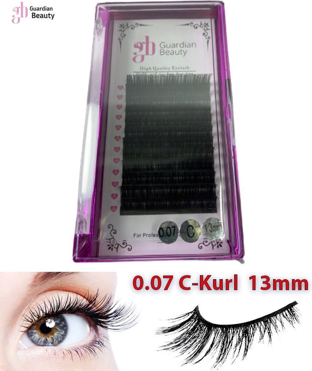 Wimpers Extension 13mm 0.07 C krul | Eyelashes | Wimpers | Wimperextensions