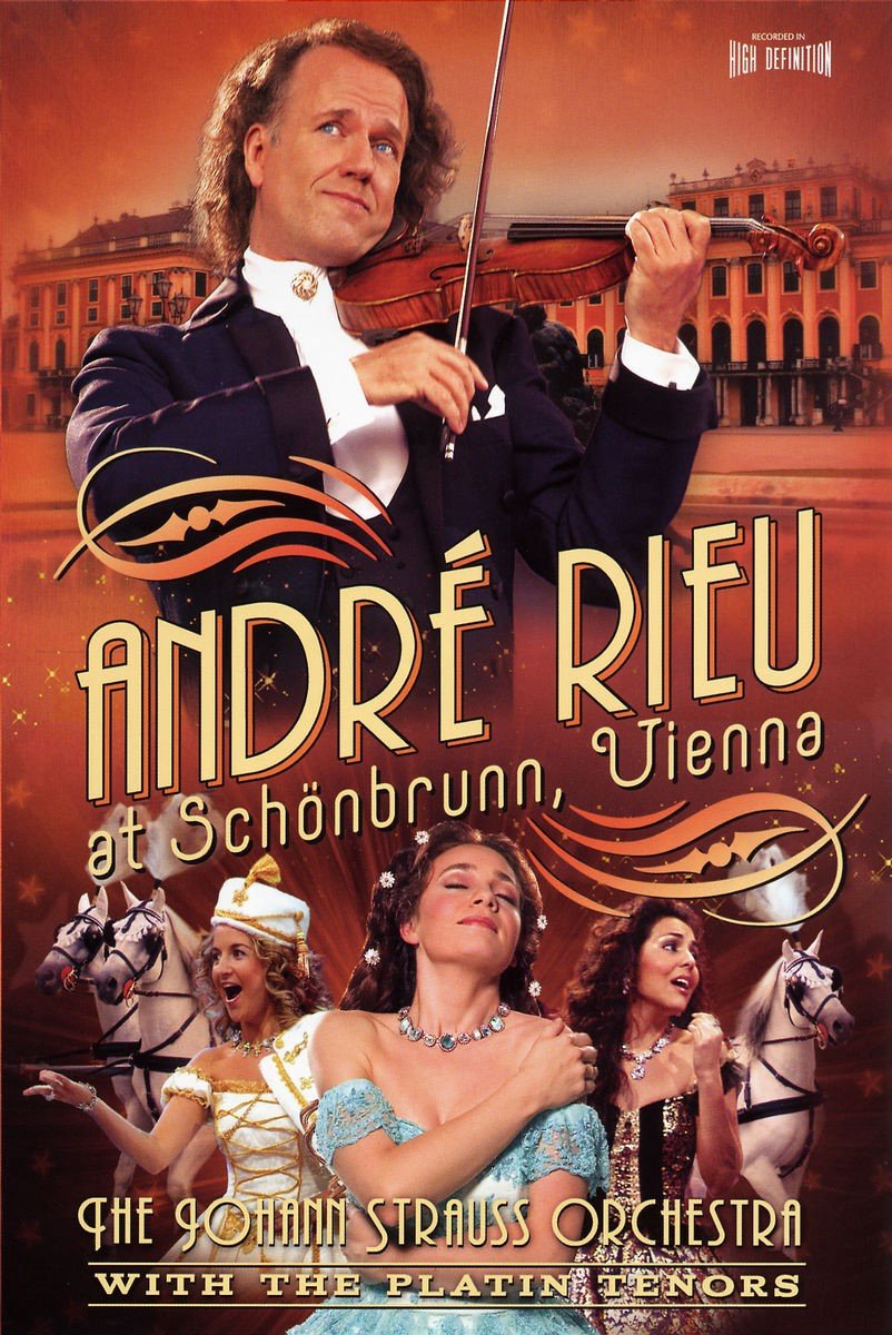 André Rieu - André Rieu At Schönbrunn, Vienna (DVD) - André Rieu