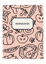 HappyBook - Kookschrift - Receptenboek - Roze - Recepten - Gasten - Dinerboek - Boodschappenlijst - Softcover - Elastiek - Gerechten - Kookliefhebber - Cadeau - Familierecepten - E