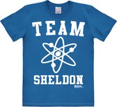 The Big Bang Theory shirt – Team Sheldon Logo maat S