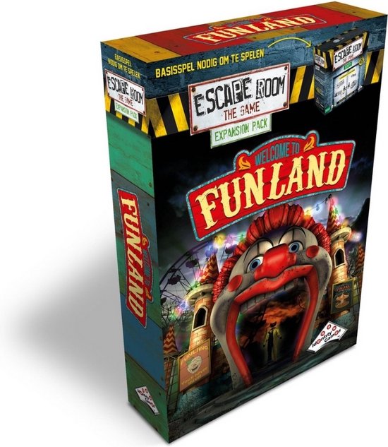 Thumbnail van een extra afbeelding van het spel Uitbreidingsbundel - 3 Stuks - Escape Room - The Dentist & Funland & The Magician