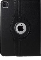 Arara Hoes Geschikt voor iPad Pro 12.9 (5e generatie) 2021 draaibaar hoess bookcase case - Zwart