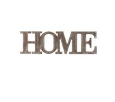 Tekst Bord Home - Staand of ophangsysteem  - HOME: Lengte 39,5 x Breedte 1,8 x Hoogte 12 cm
