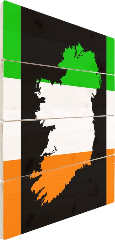 Carte Ancienne De L'Irlande 1933 - Reproduction Art Mural Vintage - Ted's Vintage Art