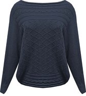 Dames trui-Donkerblauw-One size