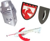 Ridderset – Ridder set voor Kinderen – Pijl en Boog – Kruisboog – Ridderhelm – Ridder Schild – Set van 3