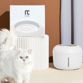 PETLUX®  Premium drinkfontein met filter voor kat en hond - dieren drinkbak - waterfontein - wit
