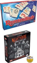 Spellenbundel - 2 Stuks - Rummikub & Nightmare Horror Adventures