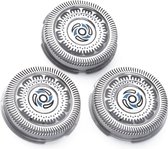 3 Scheerkoppen geschikt voor Philips 7000 serie SH70 – Scheerkoppen set – Scheermesjes – Scheer opzetkoppen – geschikt voor Phillips SH70 Shaving blades – 3 stuks