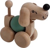 O That - Houten Speelgoed - Hond met bal