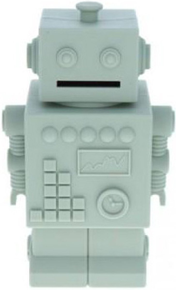 KG Design Spaarpot Robot - Licht Groen