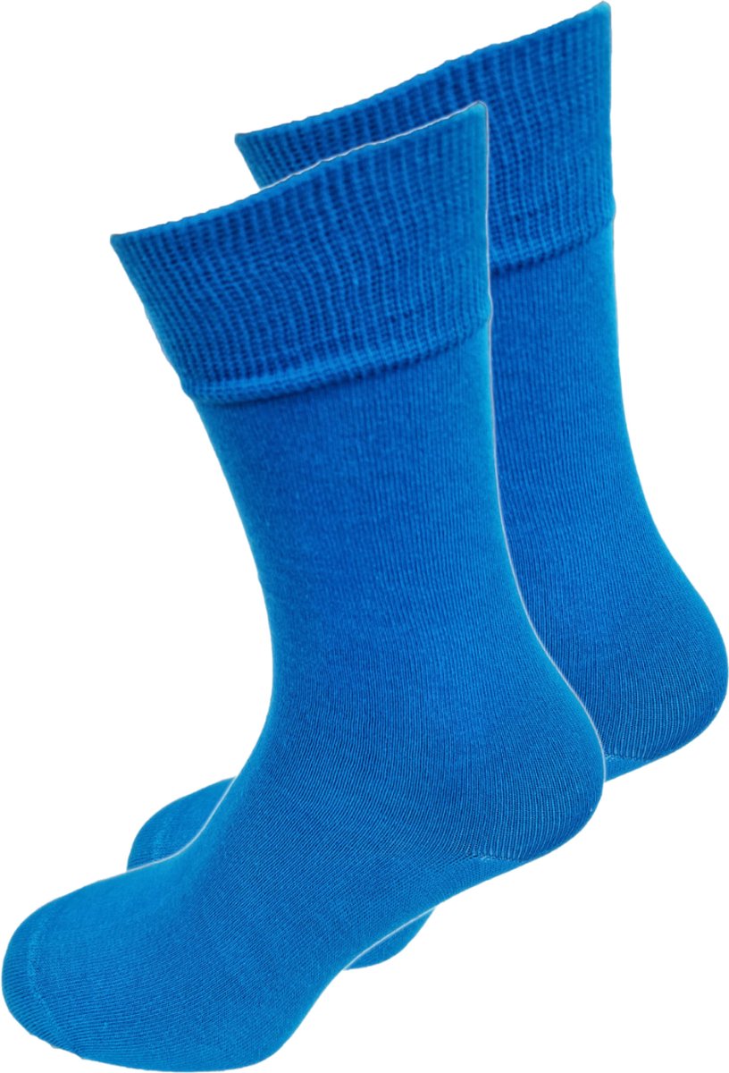 Takoda 100% organisch katoen sokken heren blauw 2 paar maat 39-43