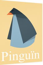 Poster Kleine pinguïn (Dibond) - 30 x 40 cm