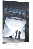 Ceres (Visions of the Future), NASA/JPL - Foto op Dibond - 30 x 40 cm
