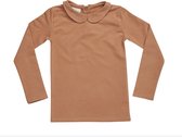 Peterpan | Kroog | Long Sleeve Shirt | Caramel Fudge | Maat 92/98 | Blossom Kids