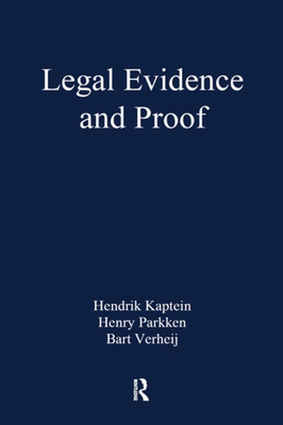 Applied Legal Philosophy - Legal Evidence and Proof - cover